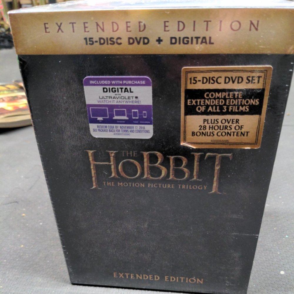 The Hobbit: The Motion Picture Trilogy DVD
